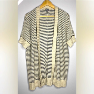 FLUENT LIFE OPEN METALLIC CARDIGAN‎